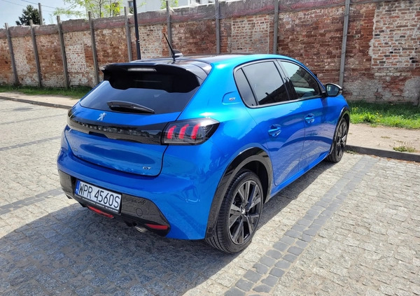 Peugeot 208 cena 95500 przebieg: 5700, rok produkcji 2023 z Kłodawa małe 67
